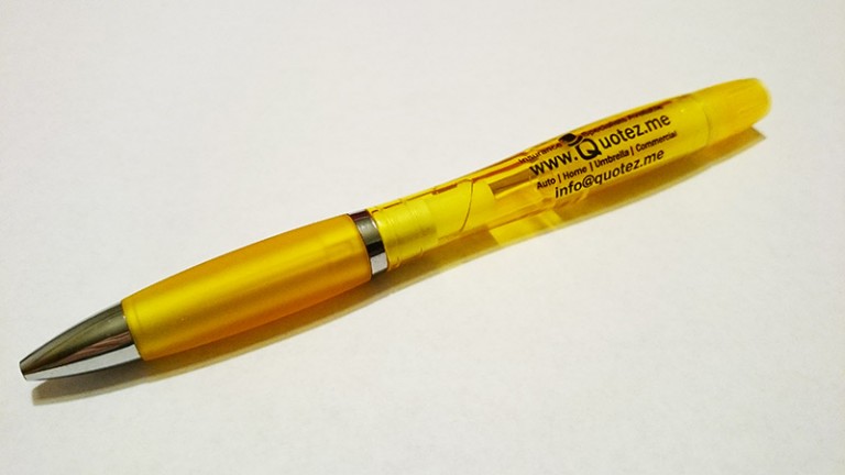 Yellow Pen Highlighter