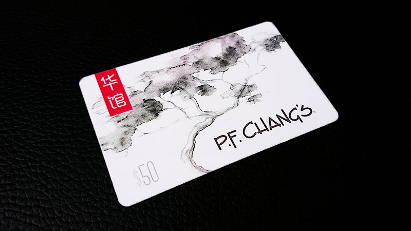 Pf changs online gift card